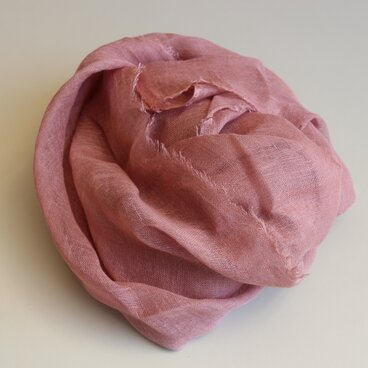 インド茜重ね染リネンガーゼストール