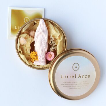 Lirielアロマストーン（ルルドのマリア様・ピンク）