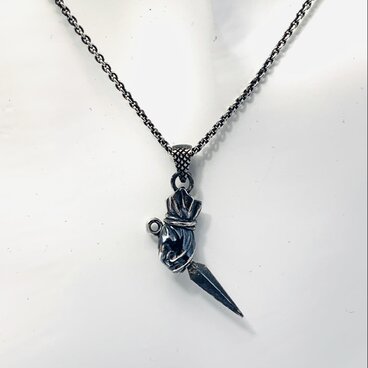 忍の籠手 ネックレス【 苦無 】〜sv925〜