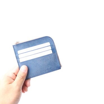 スリムウォレット《 -Valley E- ヴァレイ E 》薄型タイプ【送料無料】上品な国産本牛革使用