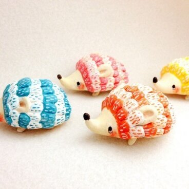 とことこハリネズミさん -4color-