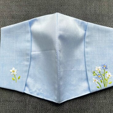 刺繍マスクカバーＥ