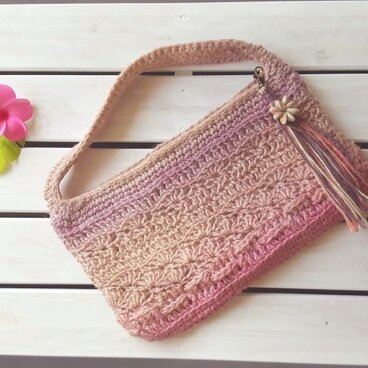 手染め ヘンプバッグ