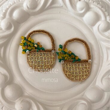 ナンタケットバスケット　mimosa