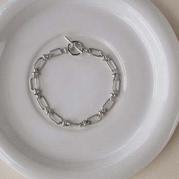 ヴィンテージチェーンのシンプルブレスレット