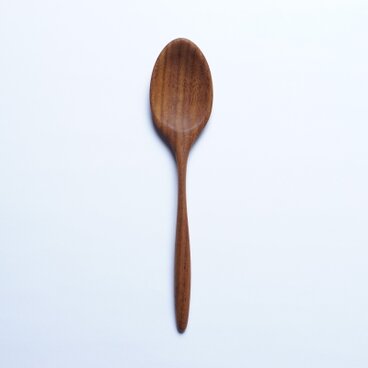 木のスプーン 中（ウォルナット）A026-0