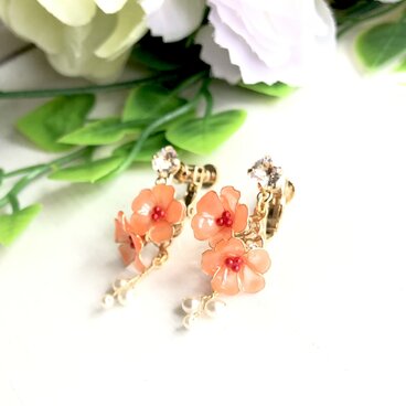 〜真夏の華〜 色が変わるシリーズ イヤリング ピアス
