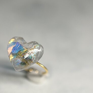 KIKAGAKU ハートの指輪