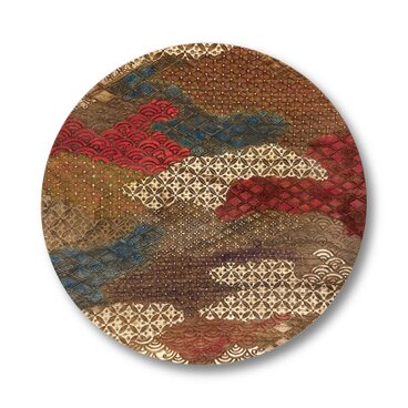 【大皿】京小紋 -彩