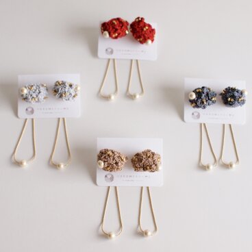 ブーケ mini ［耳飾り］