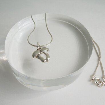 N009 mushroom necklace