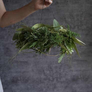 グリーンのフライングリース