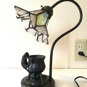 テーブルランプ<ねこと街灯>