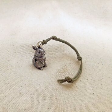 銀製の鈴『うさぎ』(シルバー925) 縁起物・お守り・魔除け