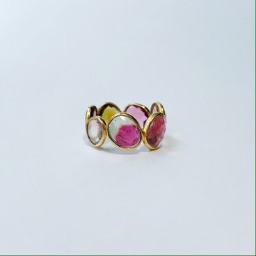 マルチトルマリン　ジュエルリング　7号A