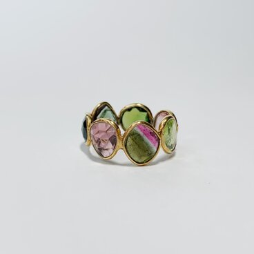 マルチトルマリン　ジュエルリング　11号A