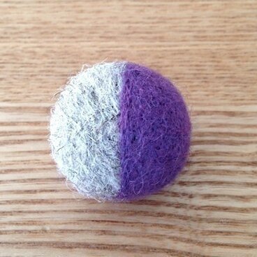 和カロン　紫×灰