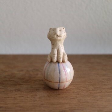 玉乗りトラの香合