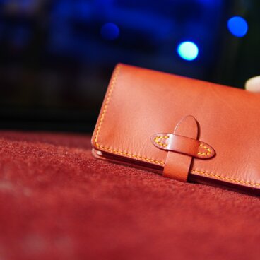 手縫い本革名刺入れ