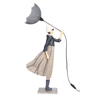 【2021年秋冬モデル】風のリトルガールおしゃれランプ Yiouli スタンドライト 受注製作 送料無料