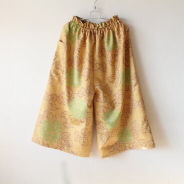 ☆紬着物ガウチョパンツ☆【再販】/31kg32