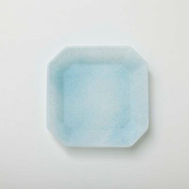 八角皿 Sサイズ (ブルー)