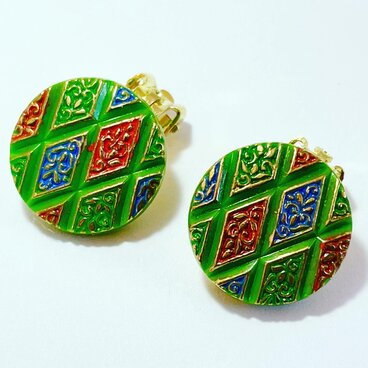 パドルイヤークリップ No.73グリーン