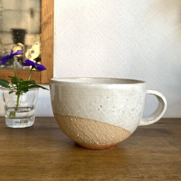 スープマグカップ　きなり