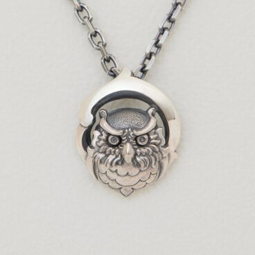フクロウペンダント   【受注制作】