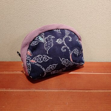 着物　楕円型ポーチ（中）