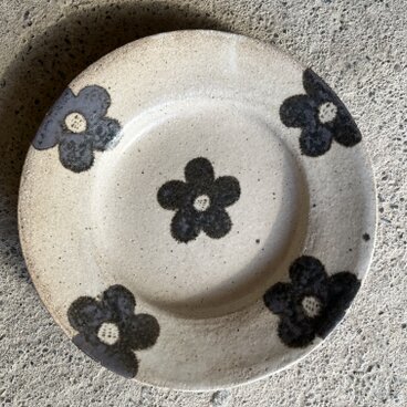 リム皿中〜flower A〜