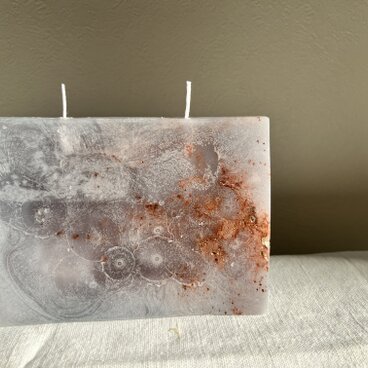 ストーンプレートキャンドル