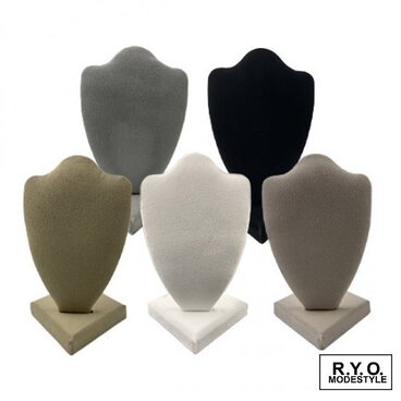 組立式ネックレス台M　ベージュ