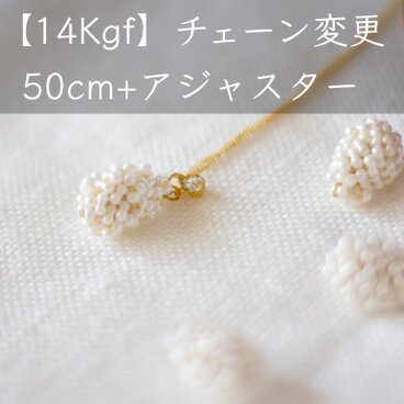 【14Kgf】チェーン　50cm+アジャスターに変更