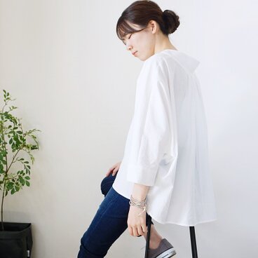 バックギャザーブラウスver.3