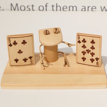 竹細工～受験生を応援！カエルの合格祈願