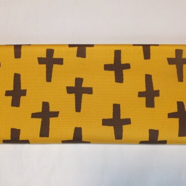 長尺　半幅帯　「北欧クロス」