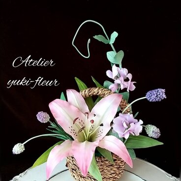 ☆クレイフラワー作品（四季の彩り）☆