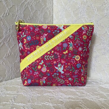大人可愛い　ミニファスナーポーチ　