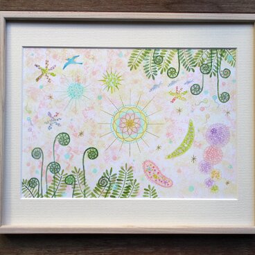 絵画「原始の森」