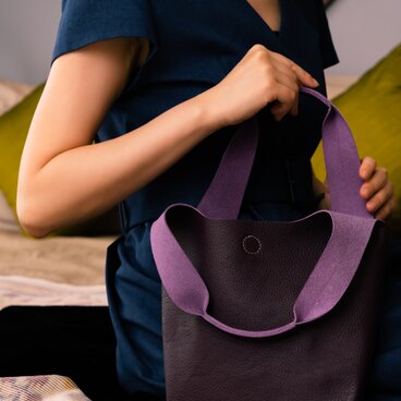 リアルレザートートバッグサイズS