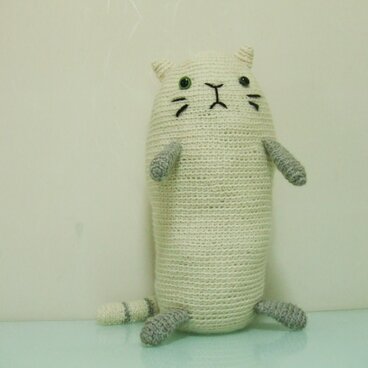 あみぐるみ　ねこ