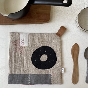 マットみたいなドーナッツ