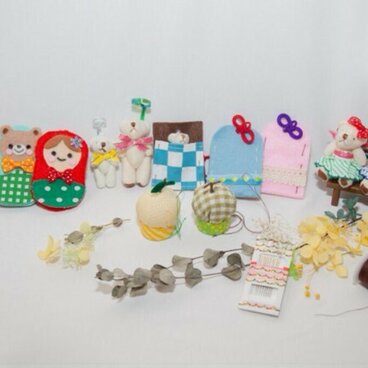 知育、心を育てよう 4歳からできるお裁縫：針育キット 初級編 【6種類セット】