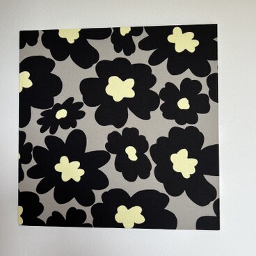 超軽量 アートパネル ファブリックパネル 北欧柄　大