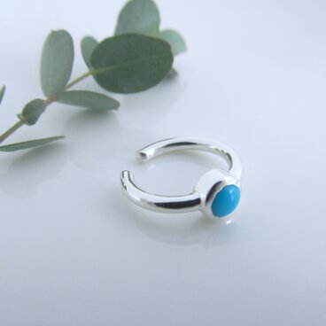 ターコイズのイヤーカフ