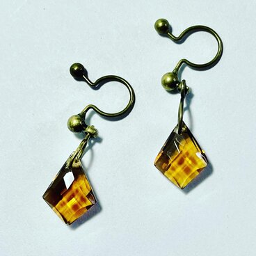 ノンホールピアス No.1228アイスコーヒー