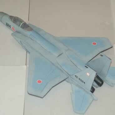 空飛ぶプラモデル　ビッグスケールグライダー　F-15 イーグル　1/28スケール　スチレンクラフト組立キット