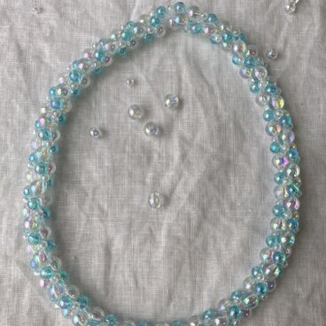 シャボンのようなヘアバンド(blue)