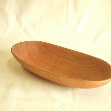 桜のオーバル皿